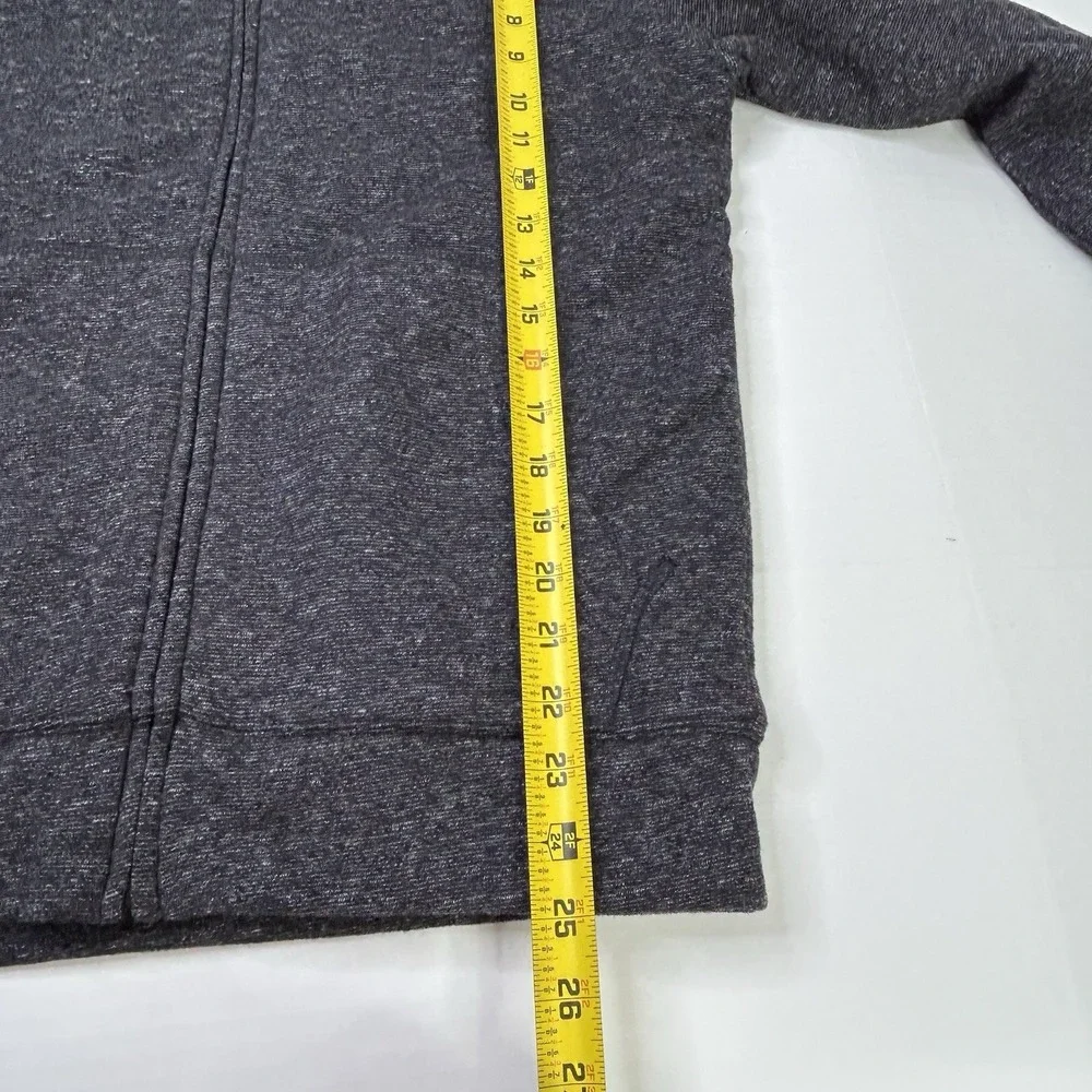 The Children's Place‎ Sherpa Lined Zip Up Hoodie Black Marl Boys XXL 16 NEW